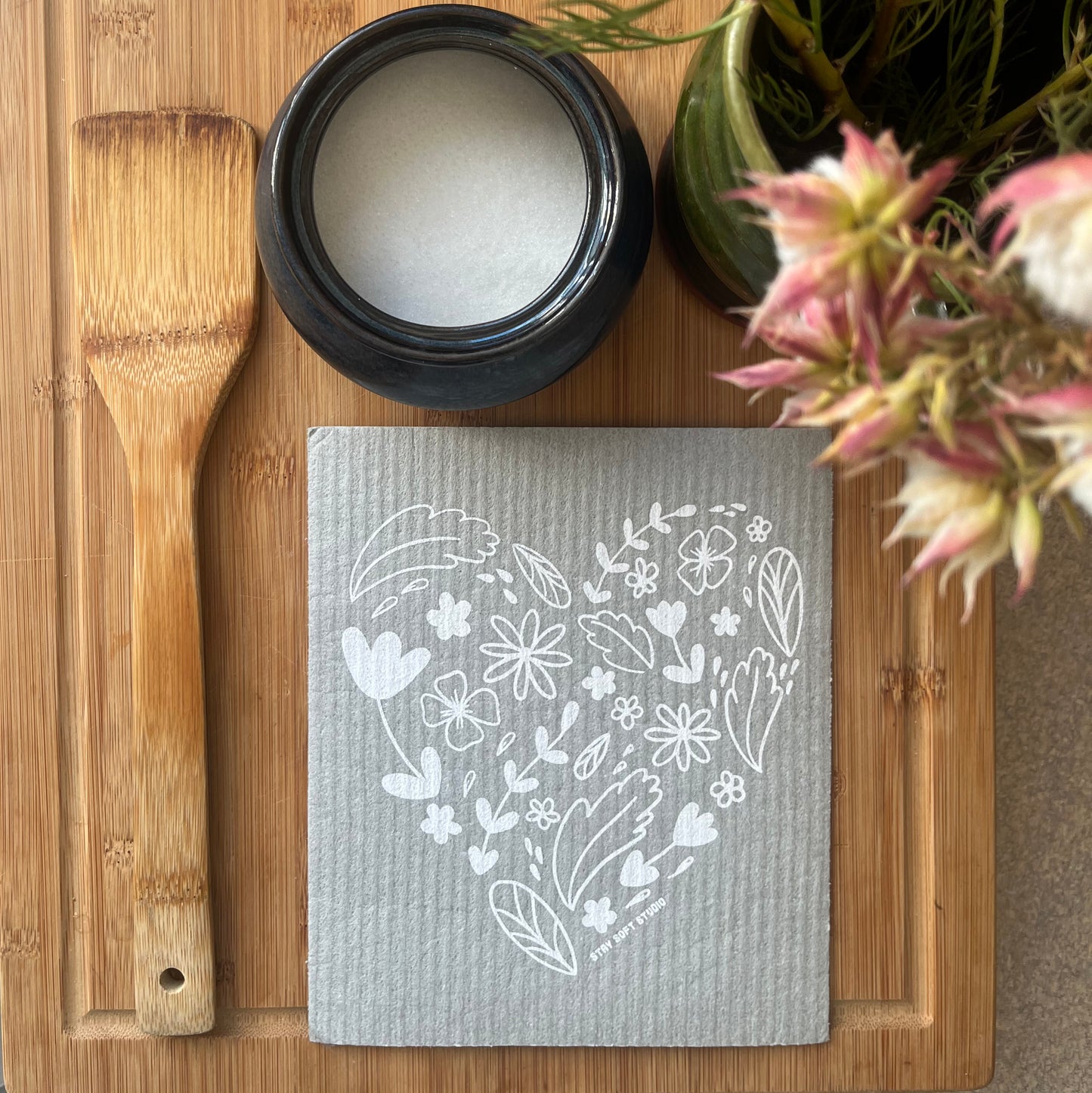 Heart - Dish Cloth
